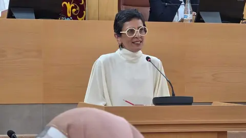  Kissy Chandiramani, durante el debate del estado de la ciudad / L. O. 