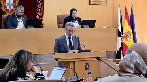 Sebasti&aacute;n Guerrero, portavoz del PSOE en la Asamblea de Ceuta 