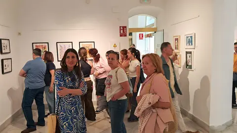 Inauguraci&oacute;n de la exposici&oacute;n de la Escuela de Arte en el Museo del Revell&iacute;n / C&eacute;sar Mart&iacute;n
