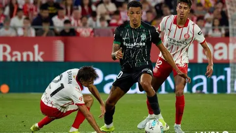 Partido entre Girona y Elche. Foto: LaLiga.