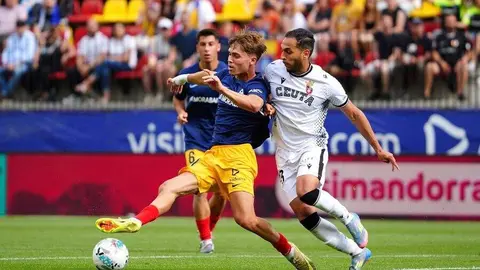 Encuentro entre el Andorra CF y la AD Ceuta FC. Foto: La Liga