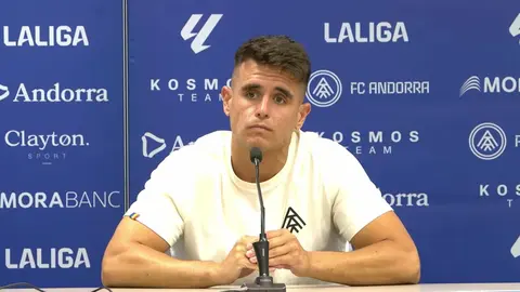 Carles Manso, t&eacute;cnico del FC Andorra.