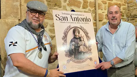 Presentaci&oacute;n del cartel de San Antonio en la Casa de Ceuta en Melilla