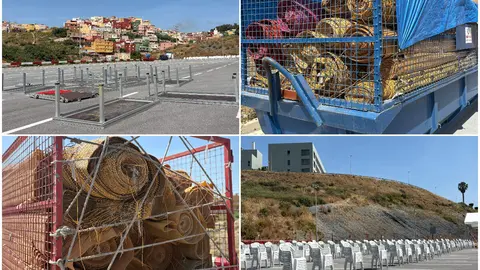 El embolsamiento ya se transforma para el Eid al-Adha: as&iacute; avanzan los preparativos del gran rezo en Ceuta / Alma Palomino