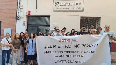 Concentraci&oacute;n de la Educaci&oacute;n Concertada ante el Severo Ochoa / C&eacute;sar Mart&iacute;n