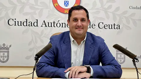 Alejandro Ram&iacute;rez, portavoz del Gobierno, durante la rueda de prensa de este martes / Laura Ortiz