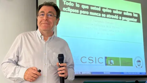 J. Fernando Barbero ha destacado el papel privilegiado que tendr&aacute; Ceuta de cara al eclipse total de 2027