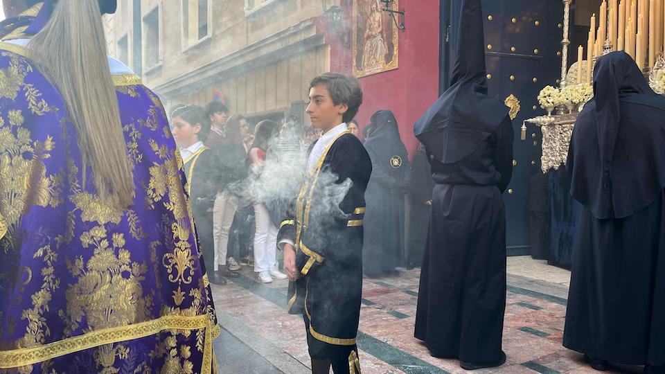 Salida de la procesión de las Penas en la Semana Santa 20259