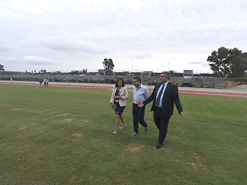 Visita a la pista de Atletísmo / Cedida