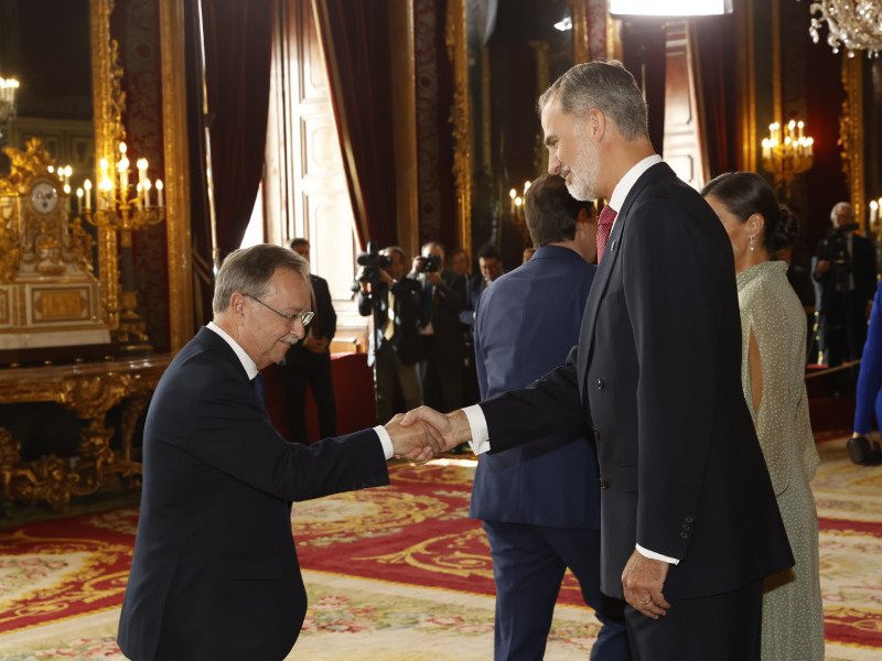 Momento de la recepción / Cedida