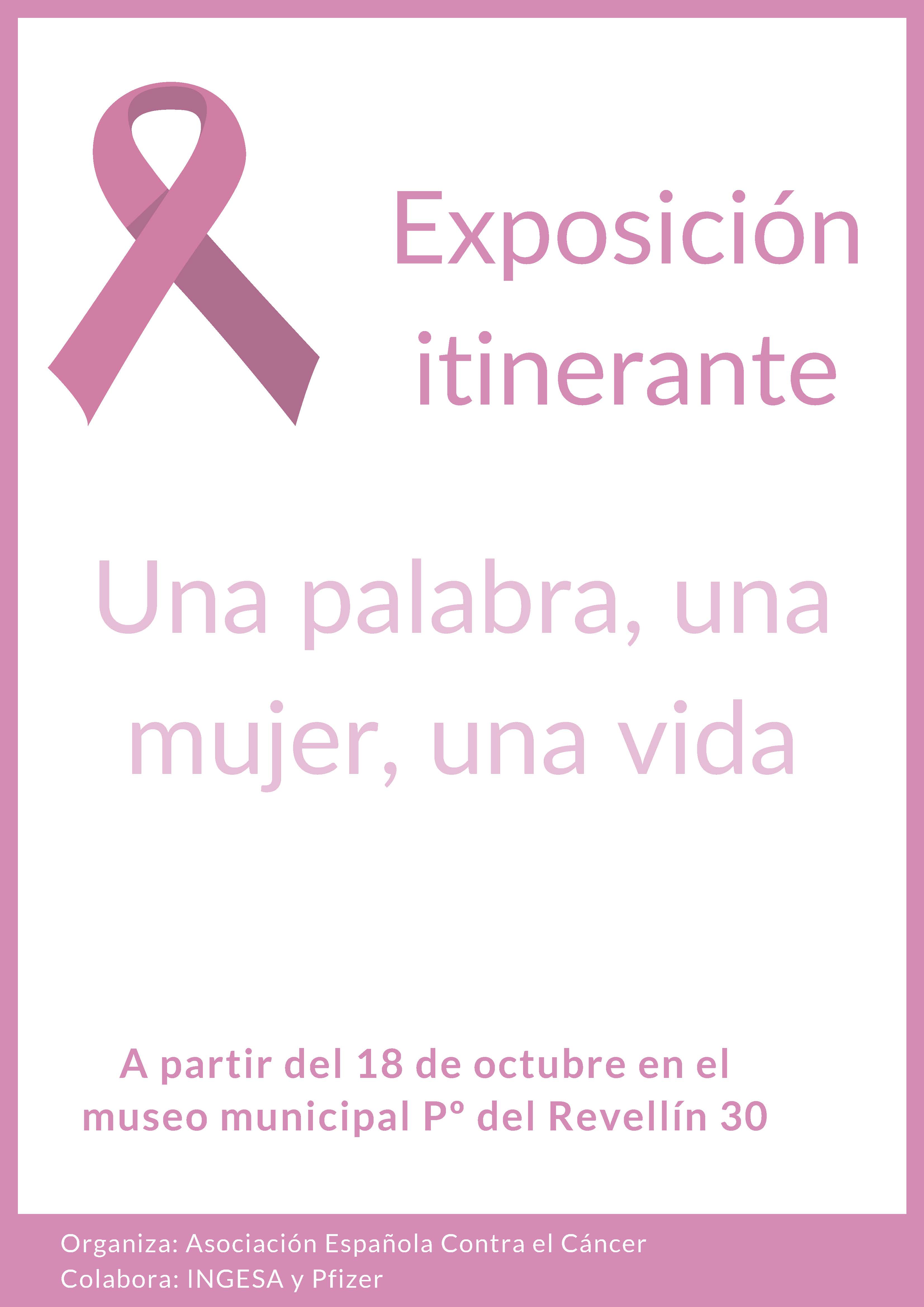 Cartel exposición itinerante museo del Revellín