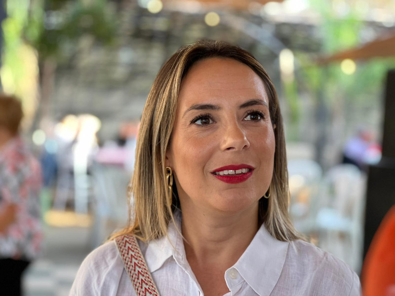 Pilar, una de las encargadas del menú / Dani Hernández