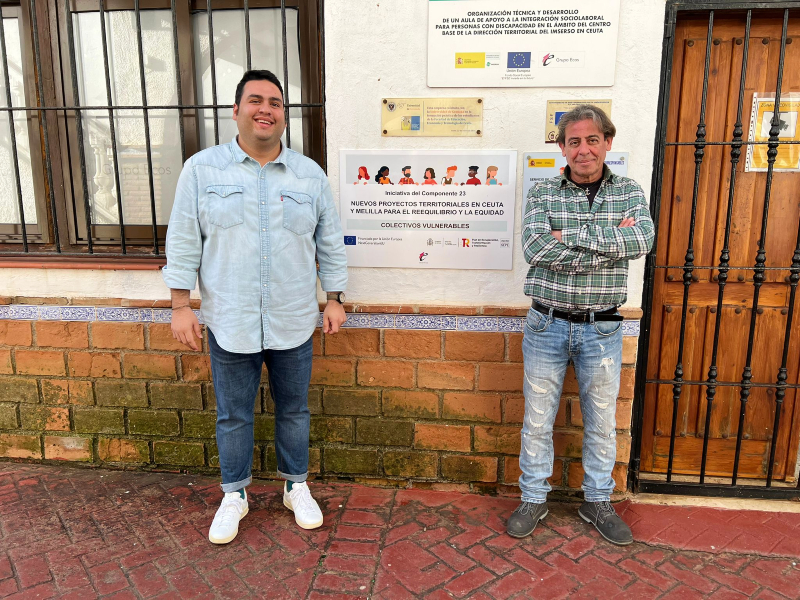 Juan José Rojas (izquierda) y Antonio Cabrera (derecha) / Dani Hernández