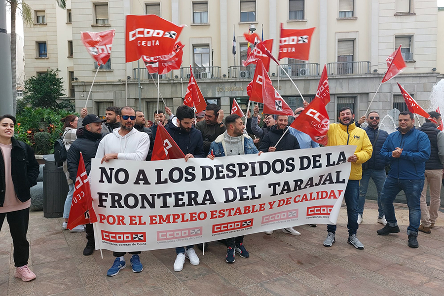 Concentración de la Seguridad Privada / África González