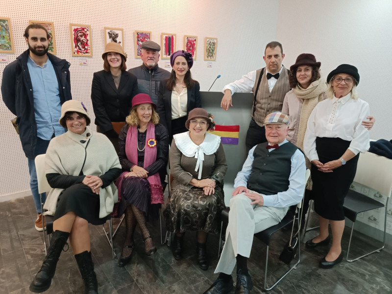 Imagen de las participantes en esta edición del Club de la Lectura / Cedida