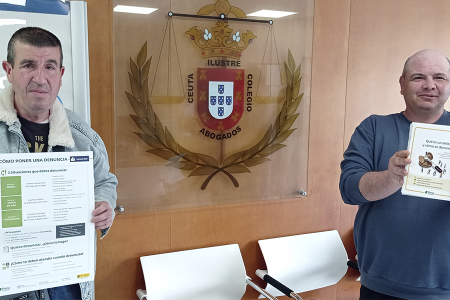 Visita de Plena Inclusión al Colegio de Abogados