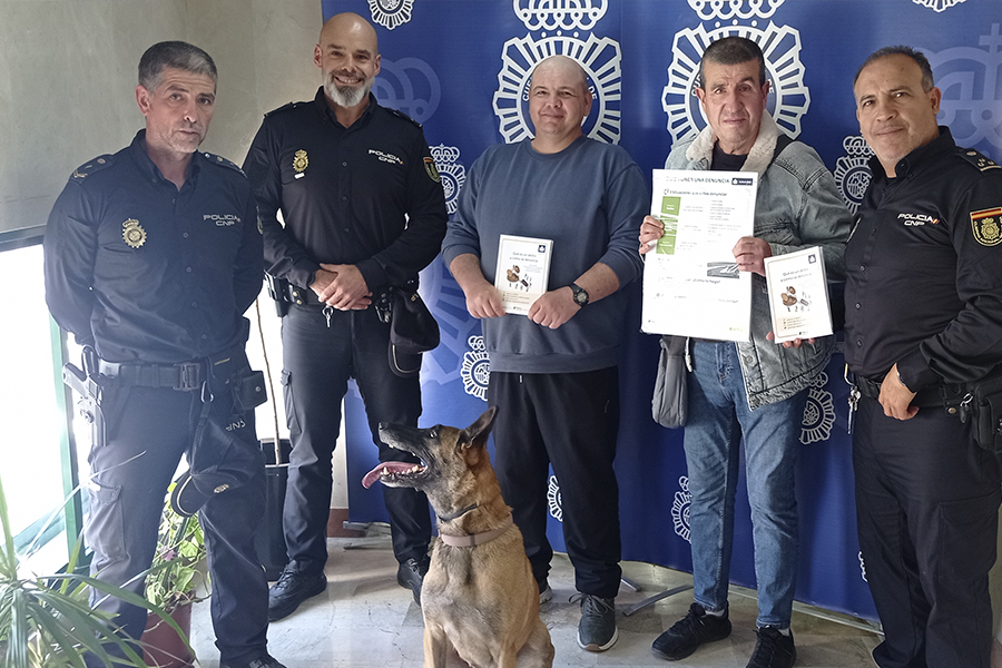 Visita de Plena Inclusión a la Jefatura de Policía