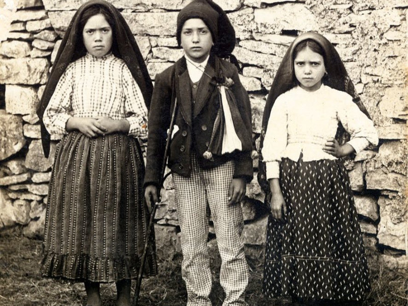 Los tres pastores de Fátima