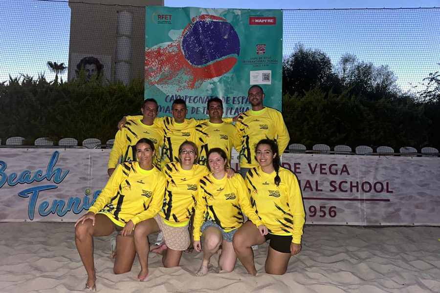 La selección de Ceuta en el Campeonato de España de Tenis Playa