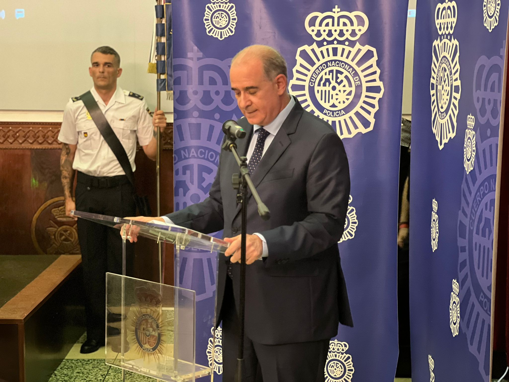 Pardo Piqueras, director general de la Policía/ Daniel Hernández