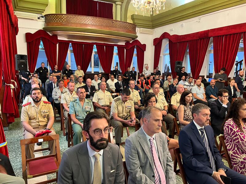 Vista general de los asistentes al acto/ Daniel Hernández