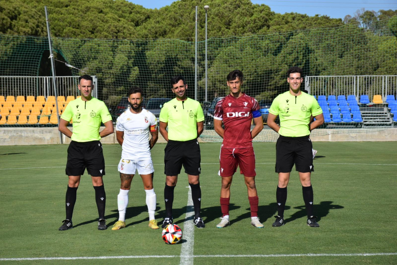La AD Ceuta FC empata ante el Cádiz Mirandilla en el quinto test de la pretemporada