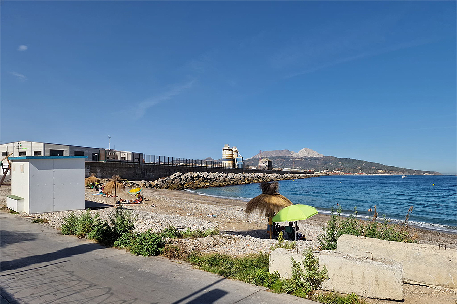 Arreglo de la Playa de San Amaro