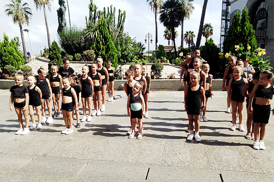 Exhibición de Gimnasia Rítmica / César Martín