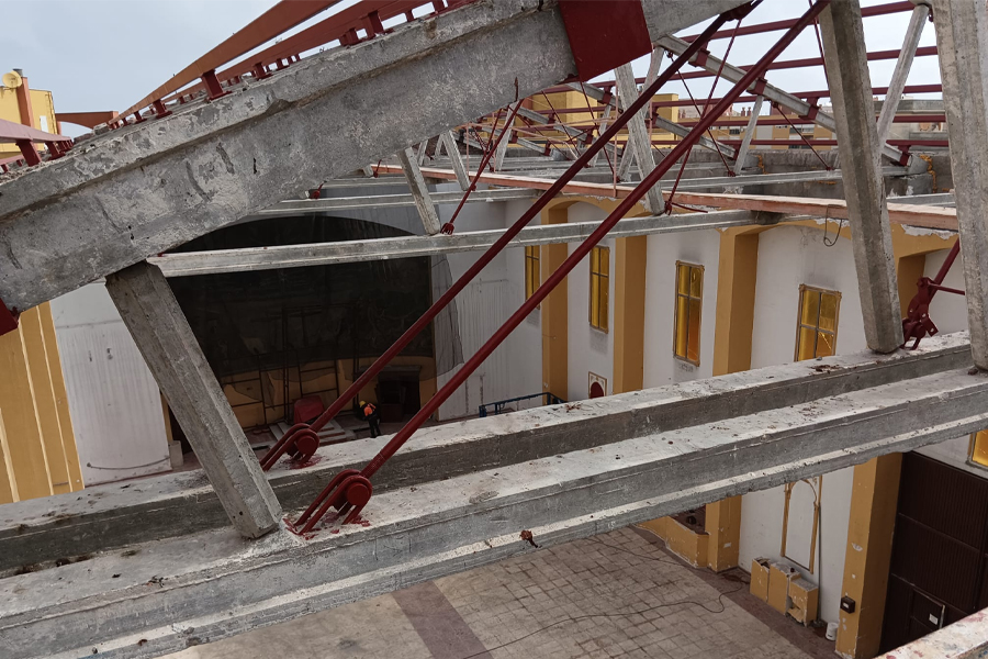 Obras en la Iglesia de San José / Obispado