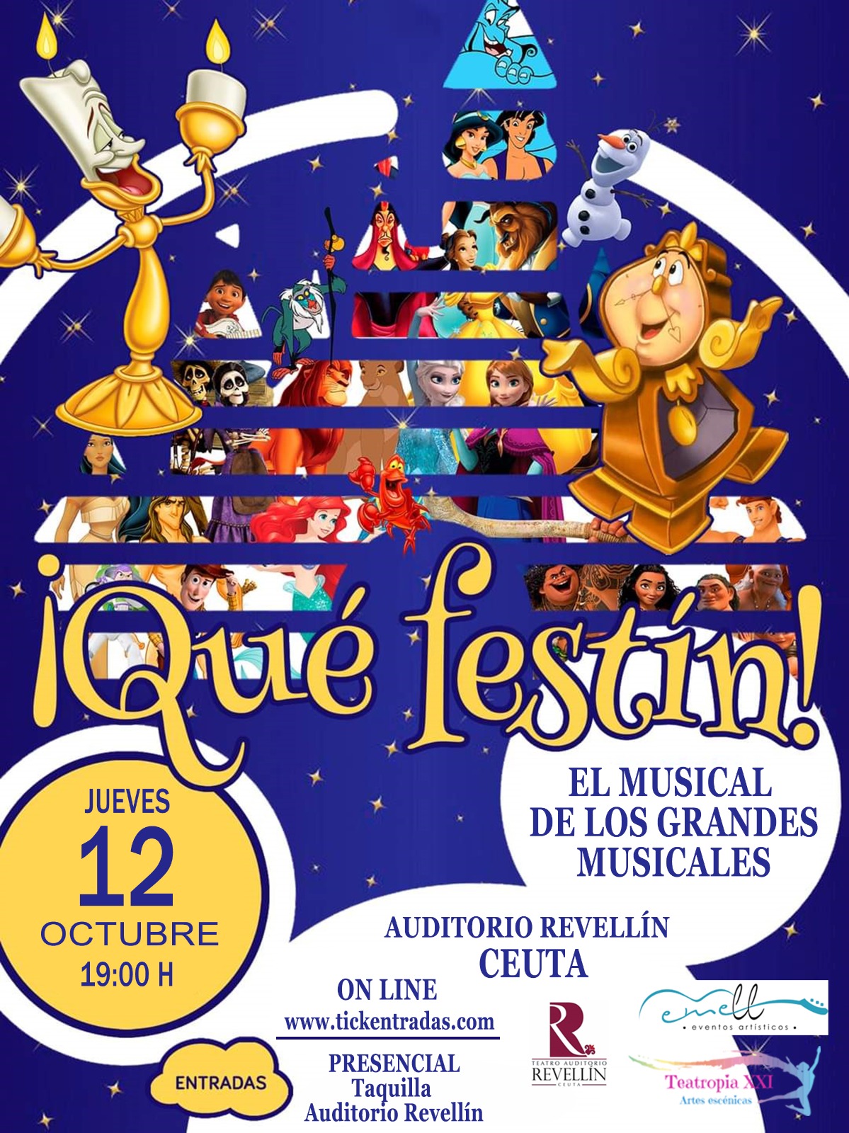 CARTEL ¡QUÉ FESTÍN!