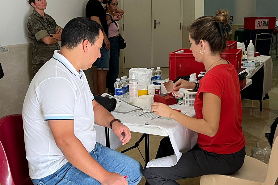 Donación de sangre / Daniel Hernández