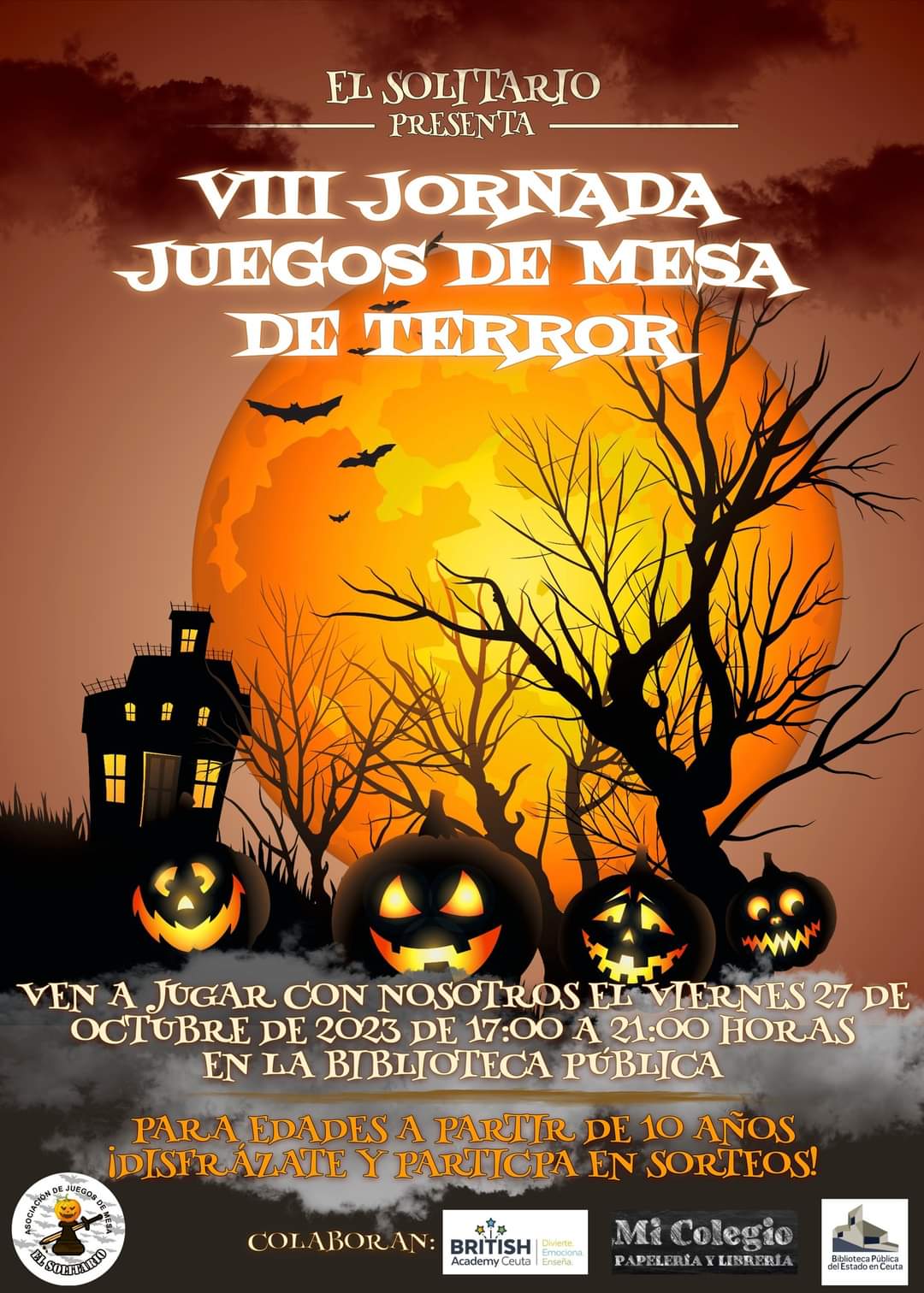 VIII jornada de juegos de terror de El Solitario