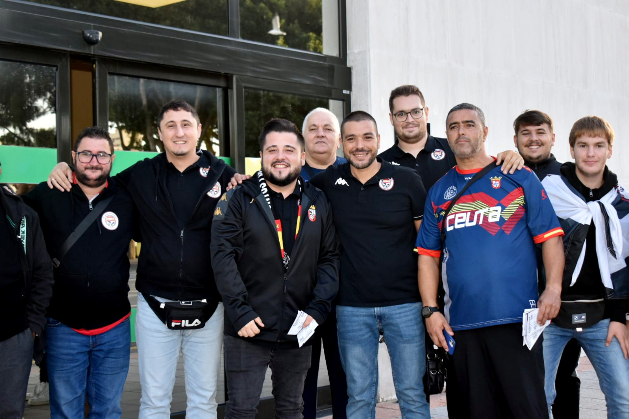 La AD Ceuta FC no estará sola en el derbi del Estrecho_ la afición caballa, camino de Algeciras