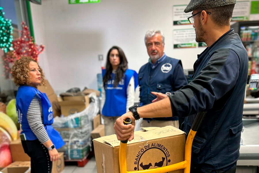 Gran recogida de alimentos