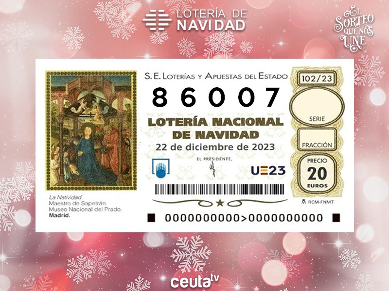 El sexto Quinto premio, también vendido en Ceuta