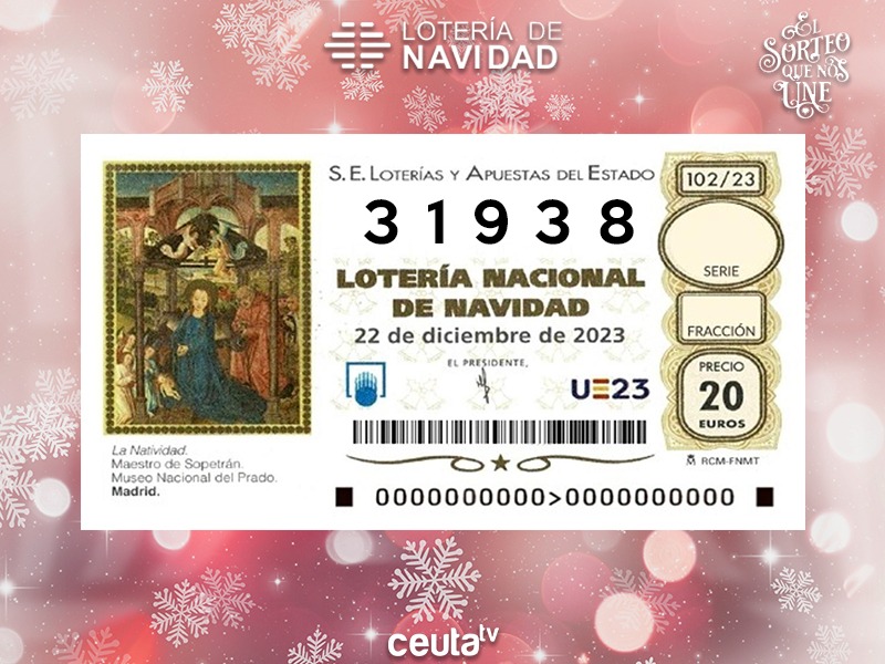 Tercer Premio del Sorteo de la Lotería de Navidad