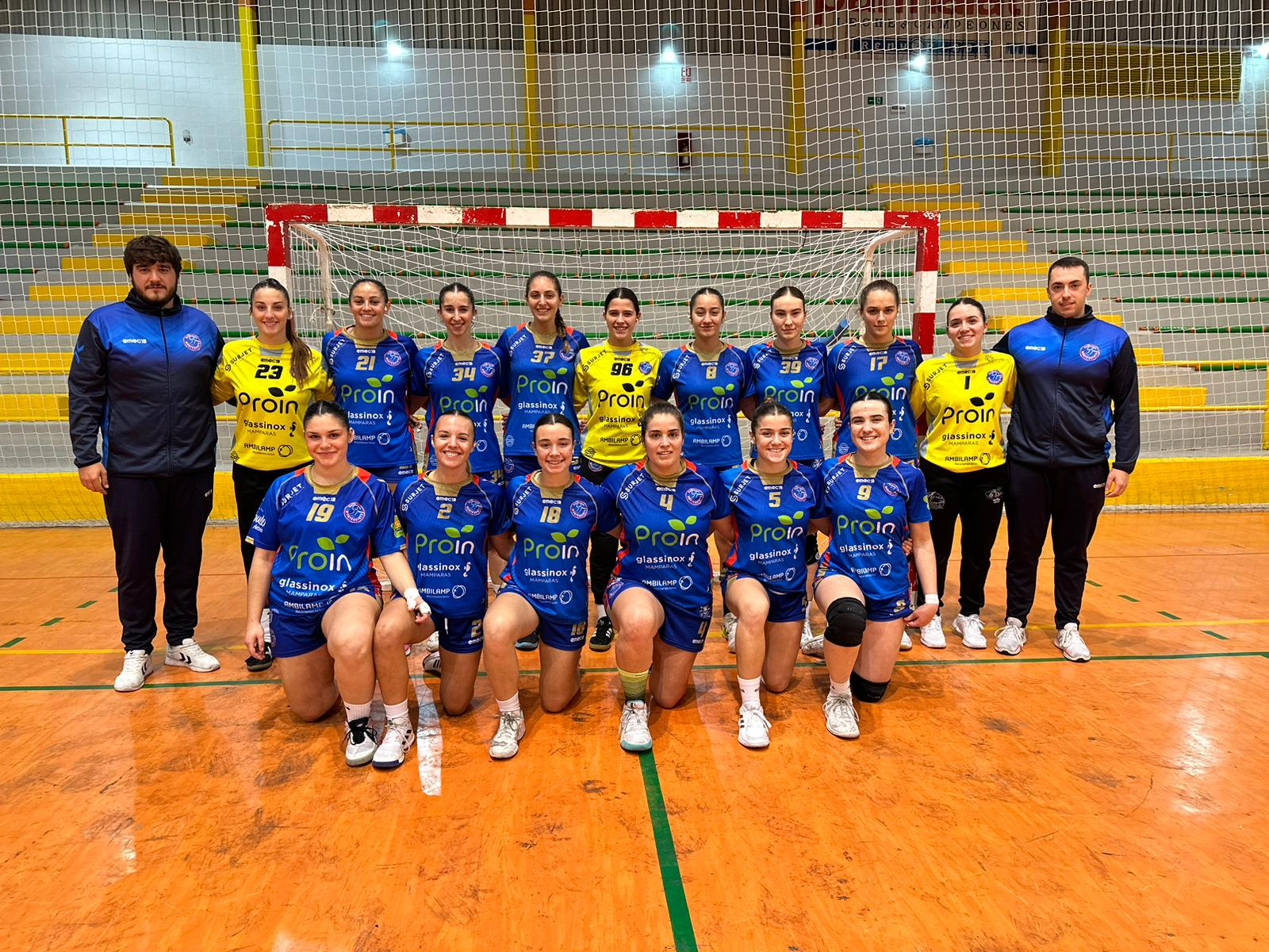 El BM Estudiantes no pude con el Balonmano Montequinto (1)
