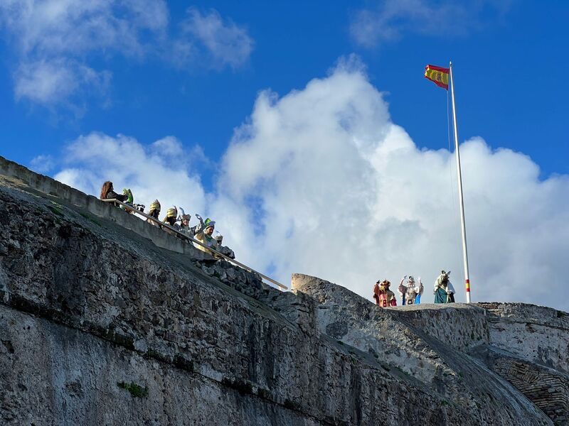 Los Reyes Magos, en el Baluarte de la Bandera/Dani Hernández