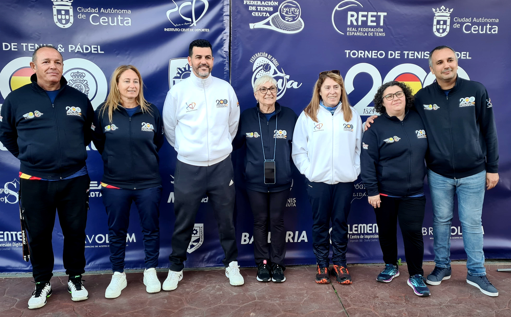 Arranca el Torneo de Pádel y Tenis de la Policía Nacional . Foto: Rafa Báez