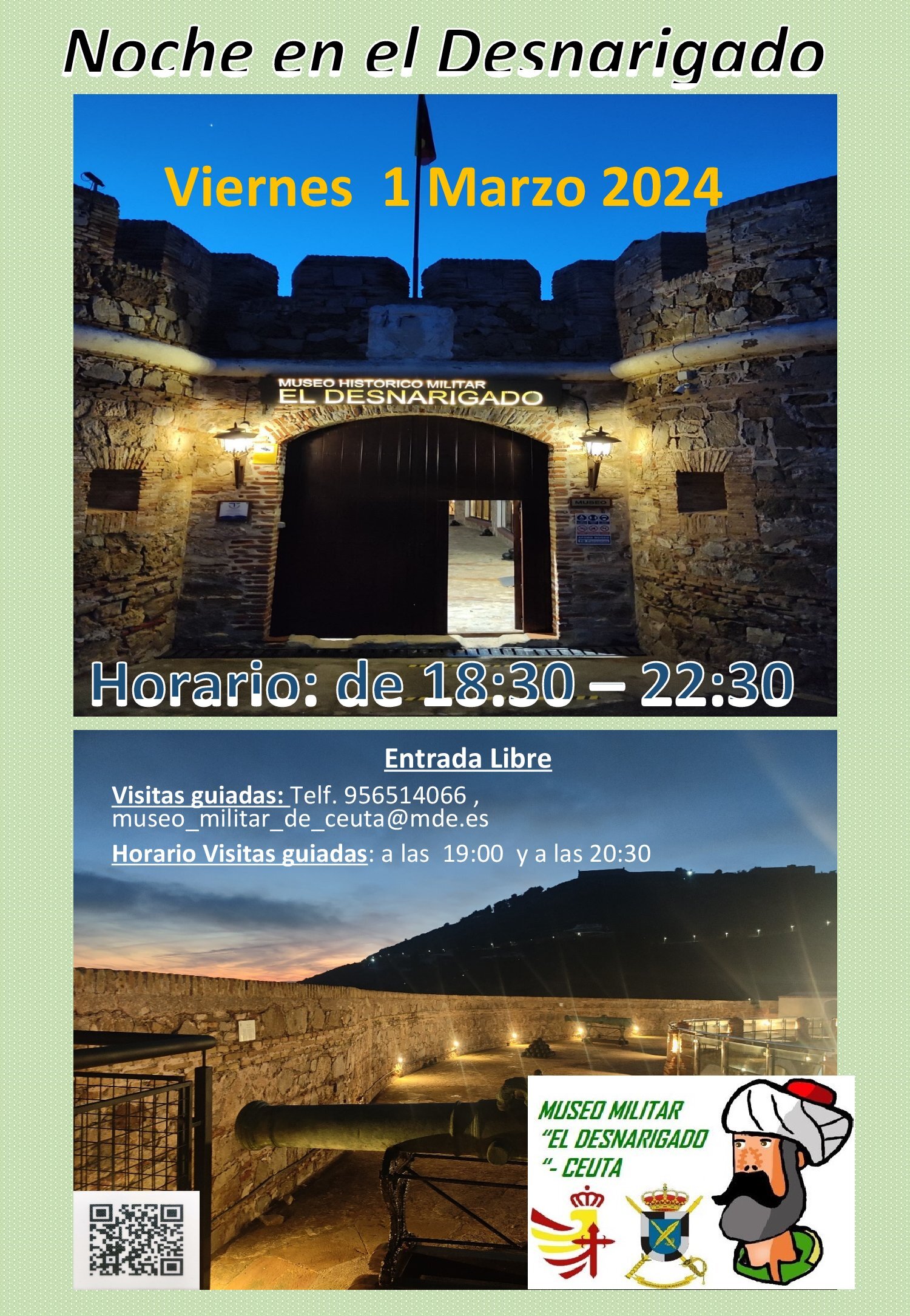 Cartel de 'Noche en el Desnarigado'