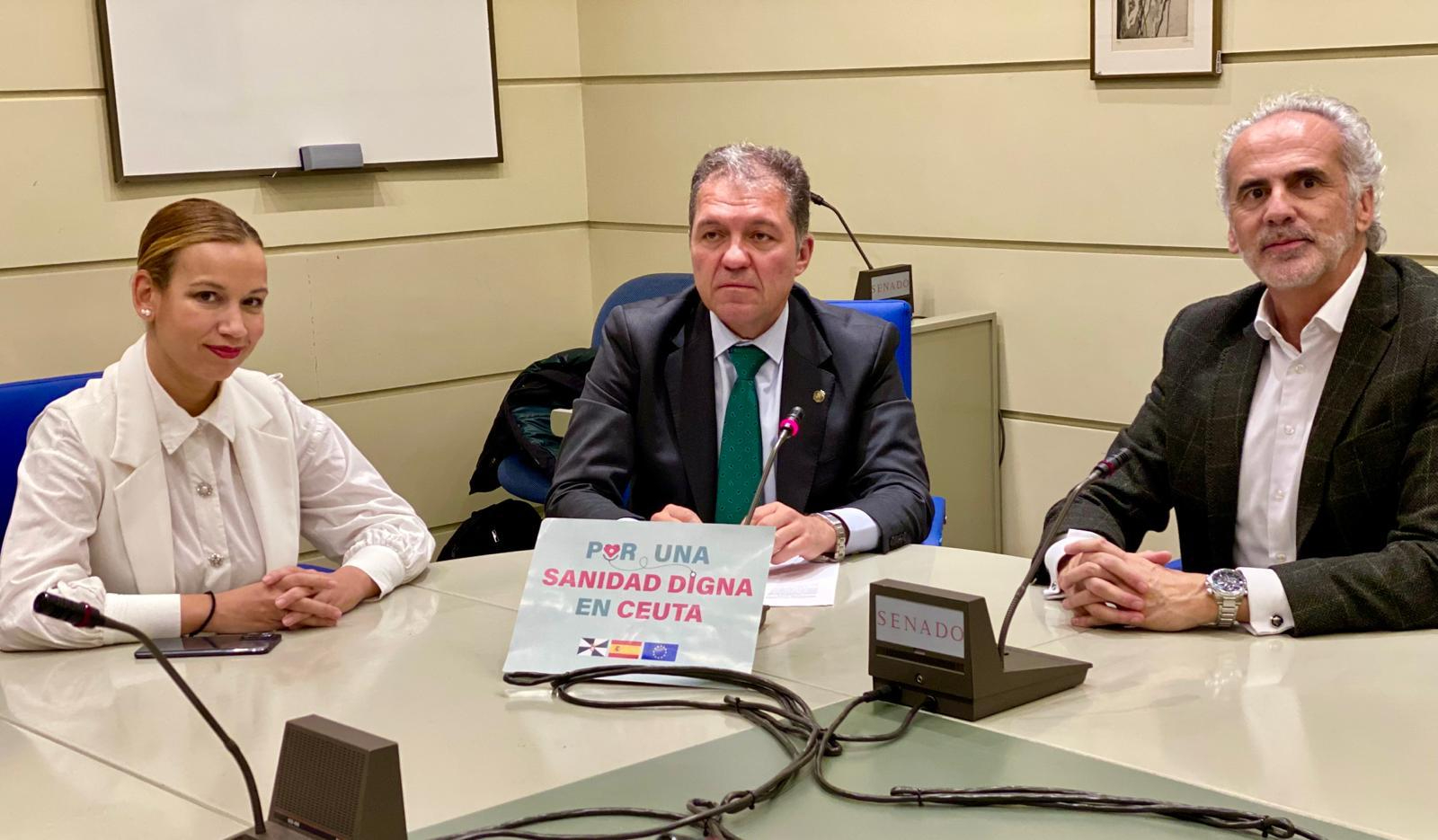 Roviralta alerta, en el Senado, de la _crítica_ situación de la sanidad en Ceuta  (1)