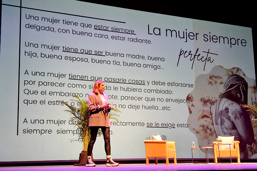 Intervención de la psicóloga Mariam Álamo en 'Con Voz de Mujer' / Laura Ortiz