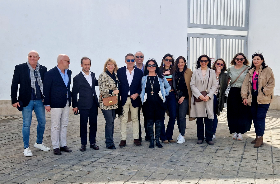 El grupo de Decision Makers tras su visita al Auditorio del Revellín _ Laura Ortiz