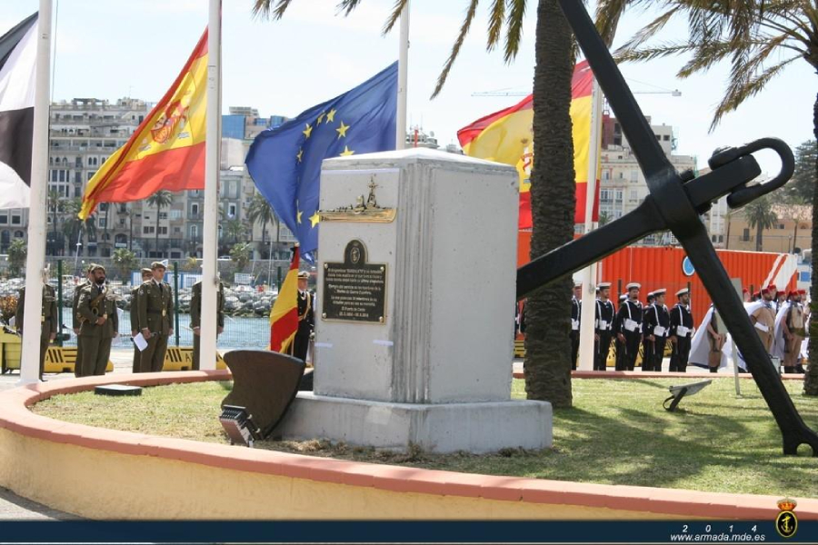 Homenaje a las víctimas del 'Guadalete'/ Armada española