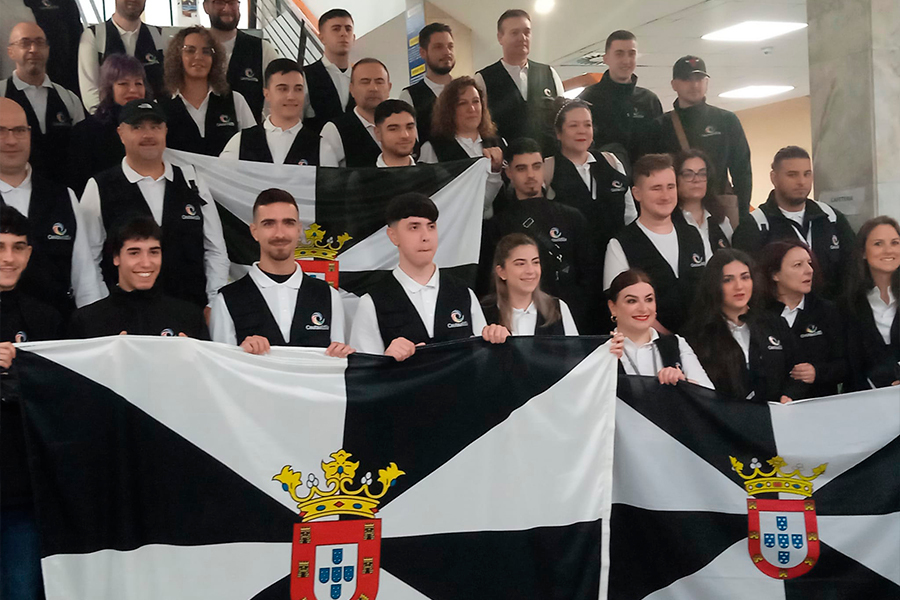 Despedida de los ceutíes, rumbo al Spain Skills 2024 / César Martín