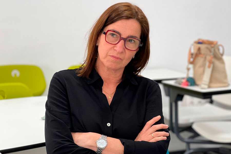 María Teresa Lagares profesora supervisora de Girlspace / Daniel Hernández