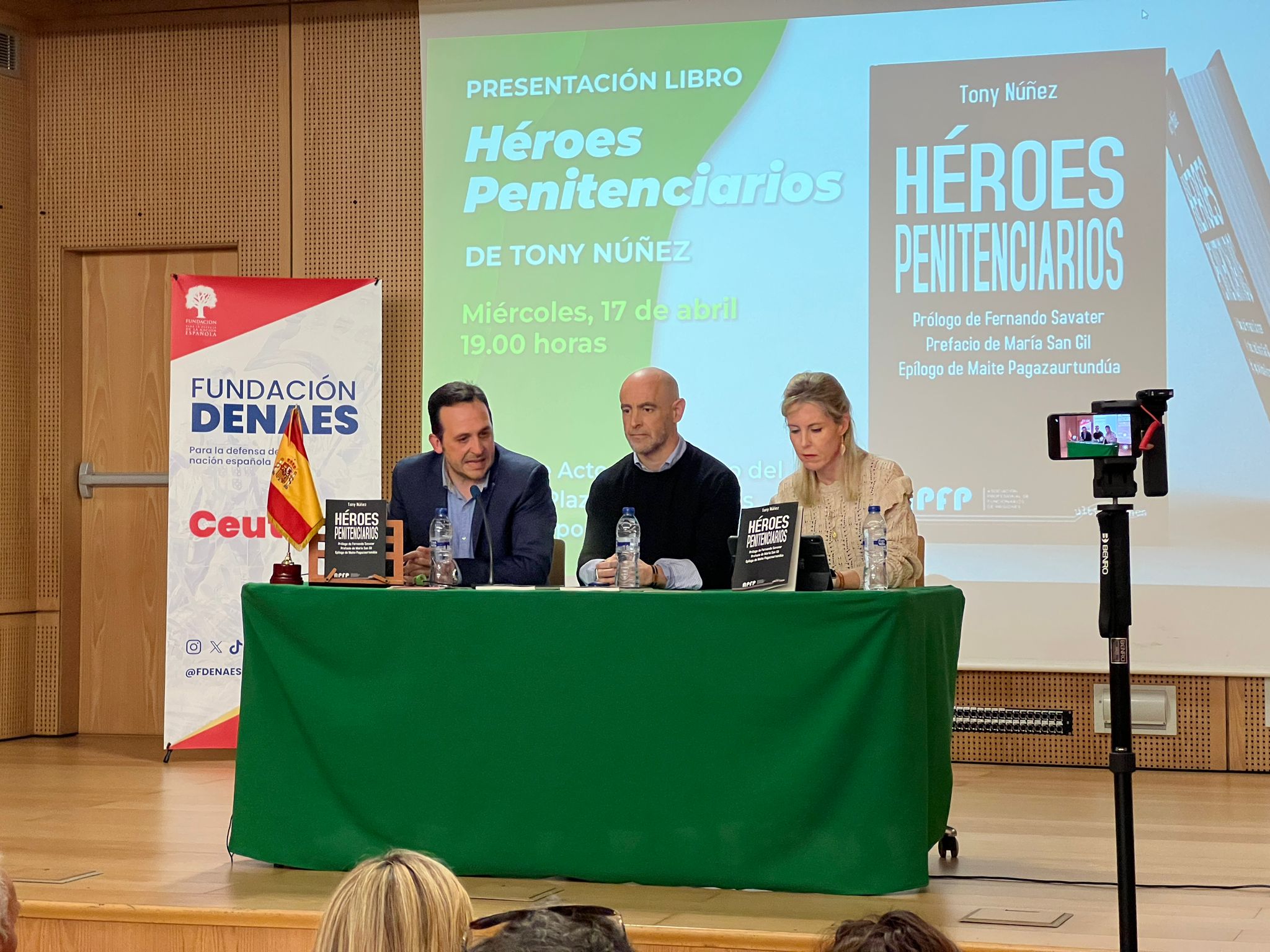 Momento de la presentación/ Dani Hernández