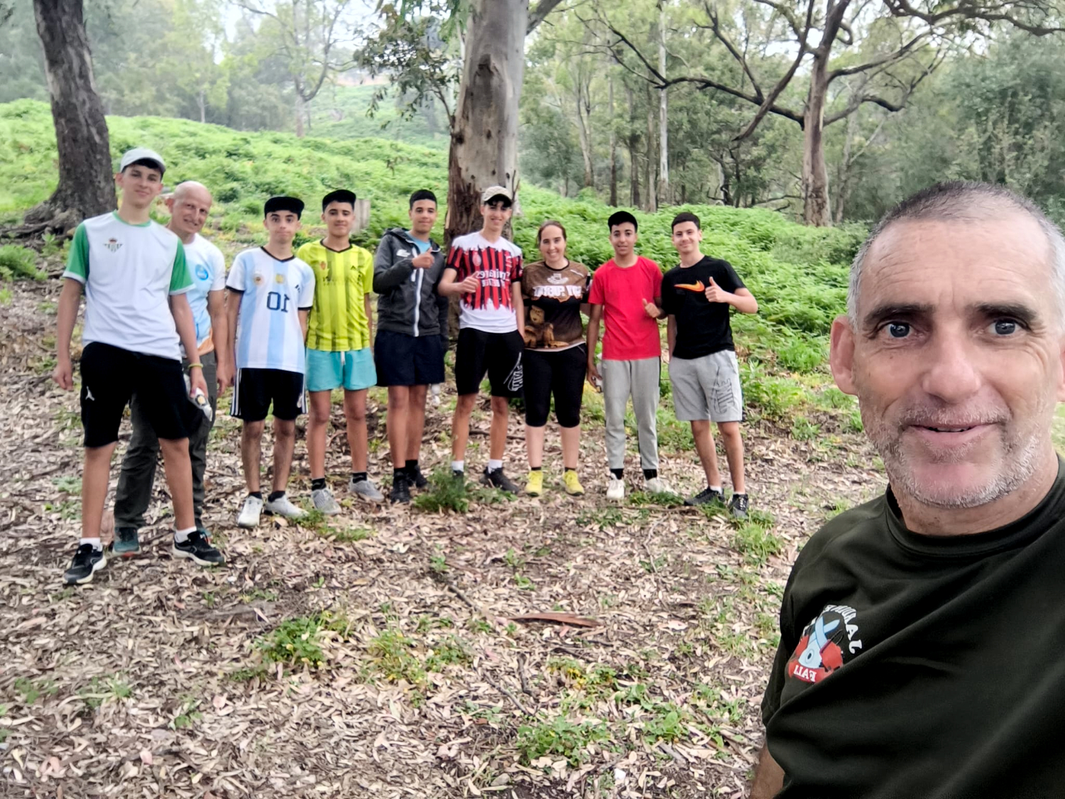 Todo a punto para el próximo trail 'Los Fuertes`'. Foto_ CD Los Fuertes (1)