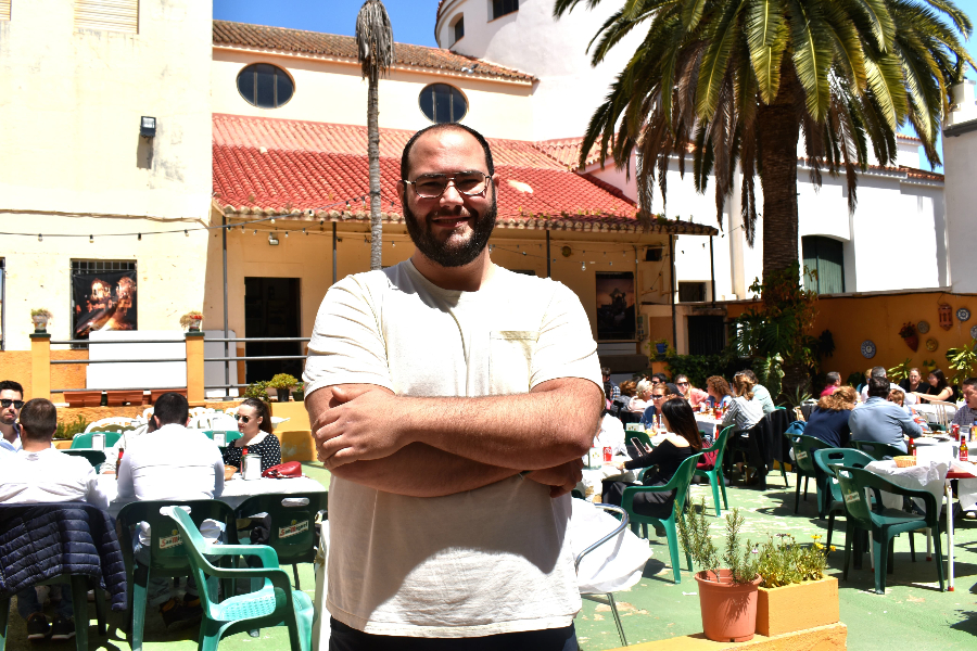 José María Sánchez, hermano mayor de El Rocío / Rafa Báez