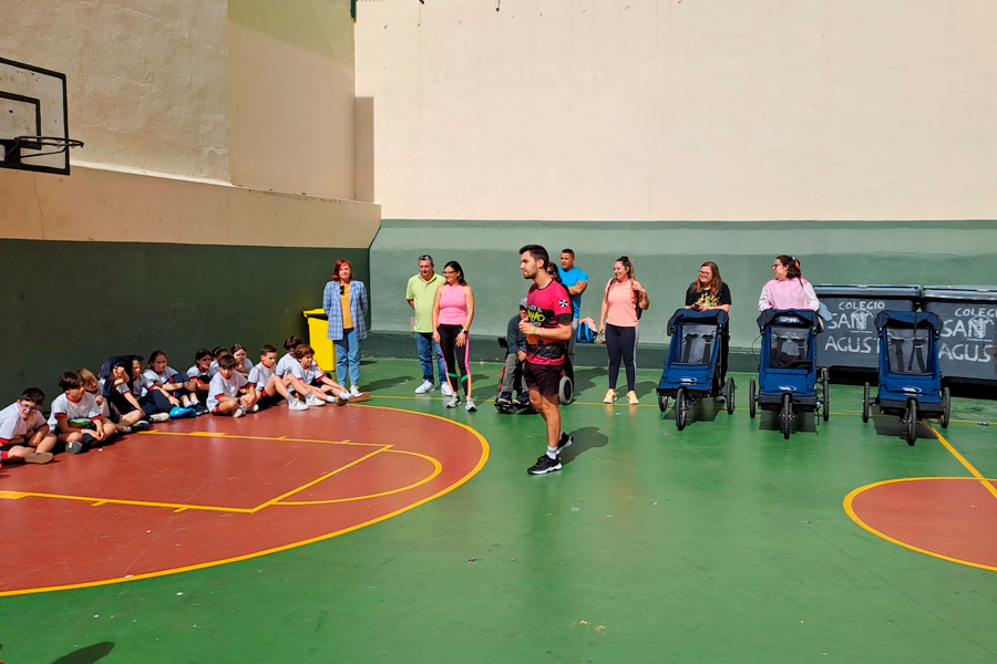 Visita de PROI al Colegio San Agustín